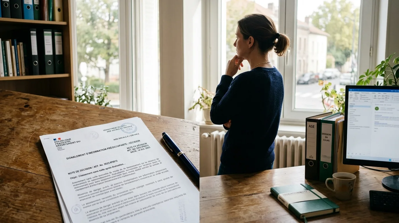 découvrez ce que signifie un classement sans suite d'une information préoccupante, ses implications et ce que cela indique pour la suite de la procédure.