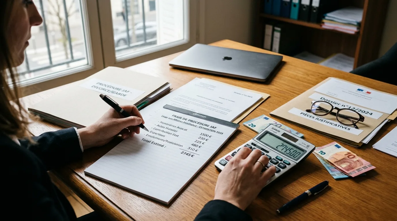 découvrez combien coûte une procédure devant le juge aux affaires familiales (jaf) et apprenez à évaluer votre budget juridique pour mieux préparer vos démarches.